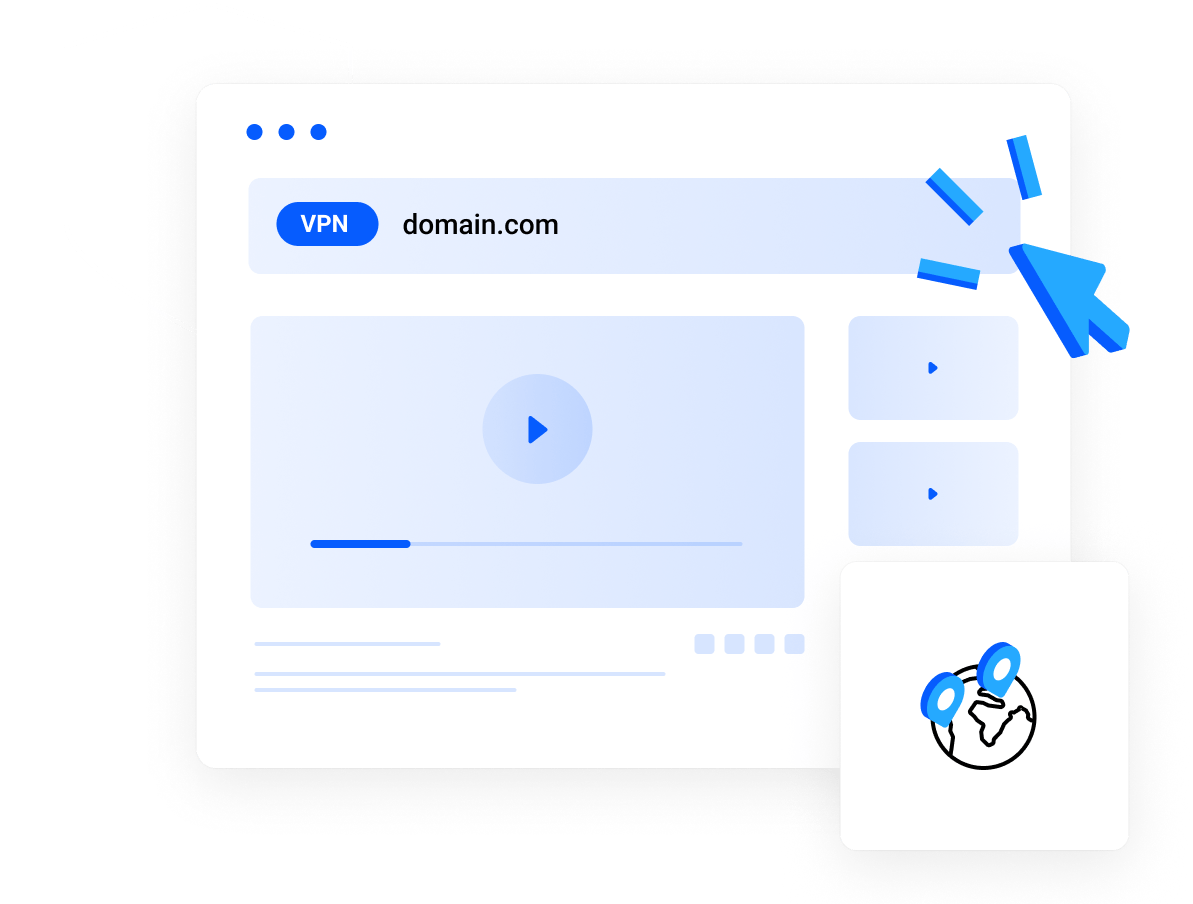 Stream and browse without limitations